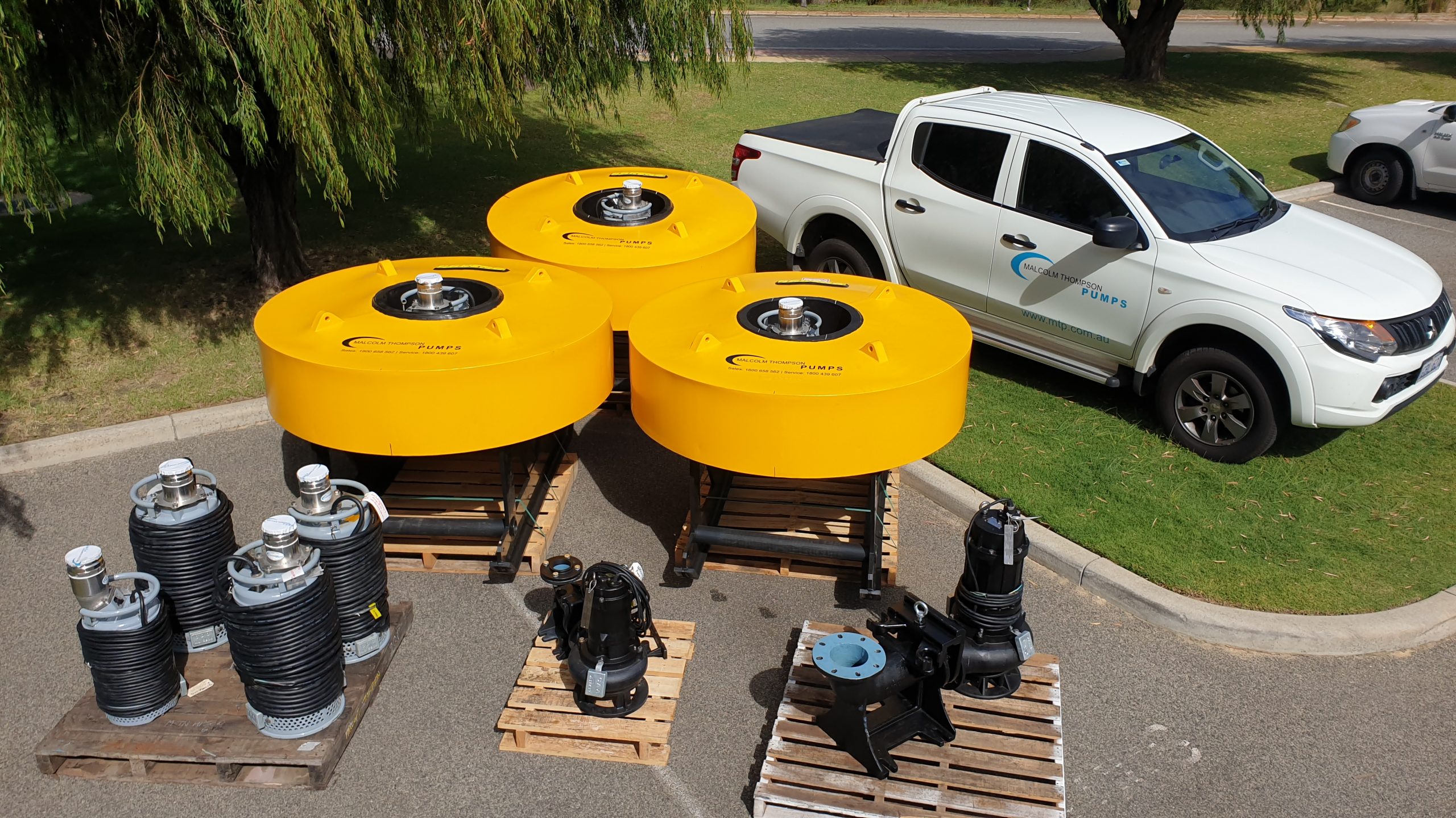 Supplying a Large Industrial Wastewater Pump Package