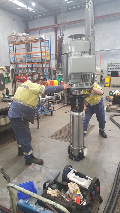Customised Pump Package for a WA Mine Site