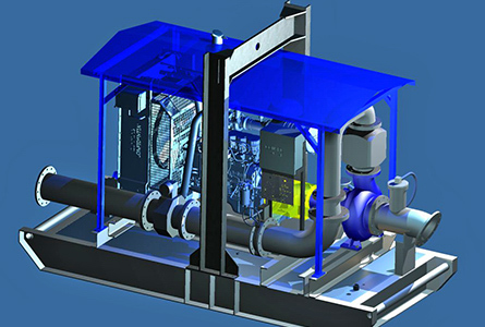 Custom Build of 16x Diesel Driven Water Transfer Pump Packages