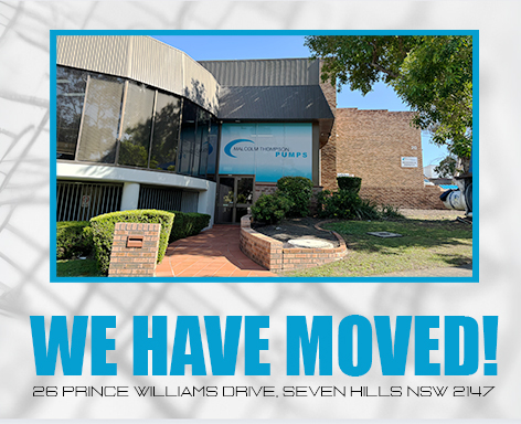 Malcolm Thompson Pumps Sydney Have Completed The Move To Our New Premises